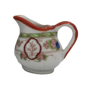 Japanese Hand Painted Made in Japan 2 5/8" Ceramic Pitcher